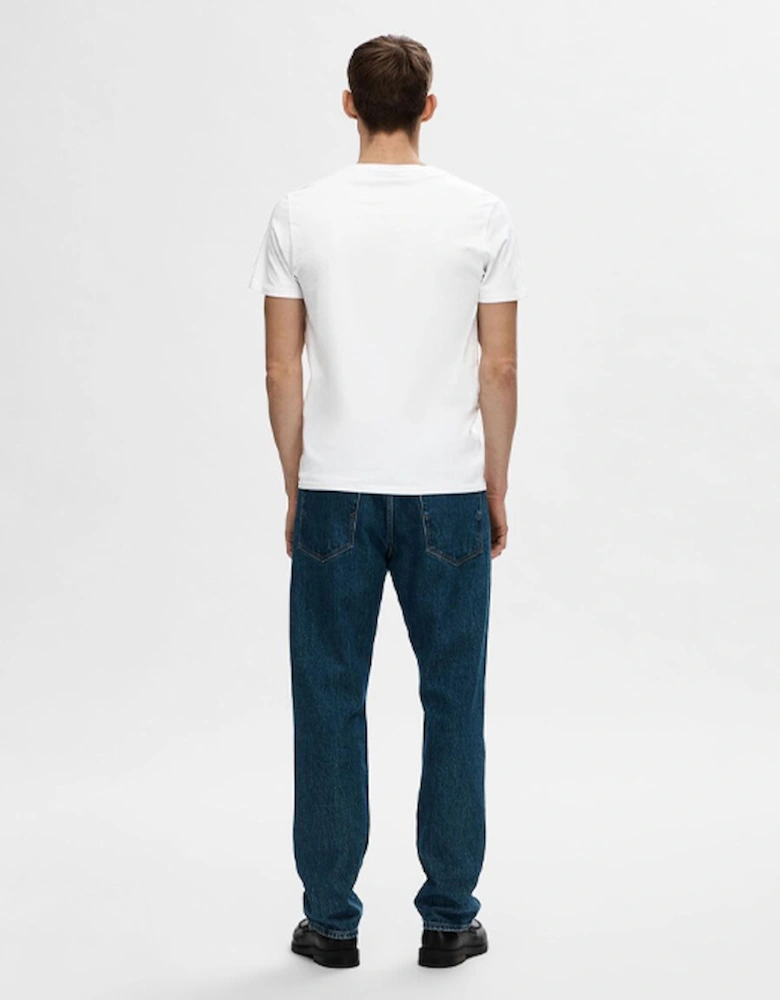 Homme Newpima Short Sleeve O-Neck Tee Bright White