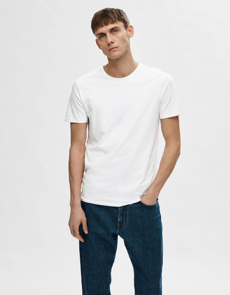 Homme Newpima Short Sleeve O-Neck Tee Bright White