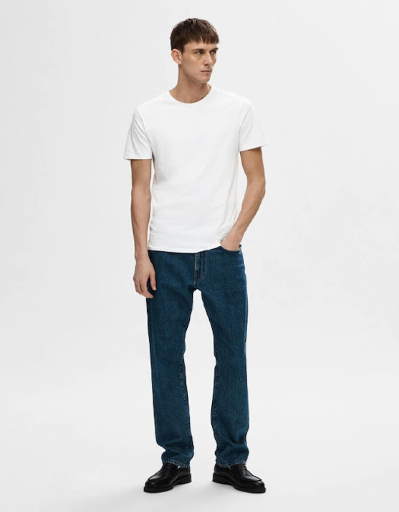 Homme Newpima Short Sleeve O-Neck Tee Bright White
