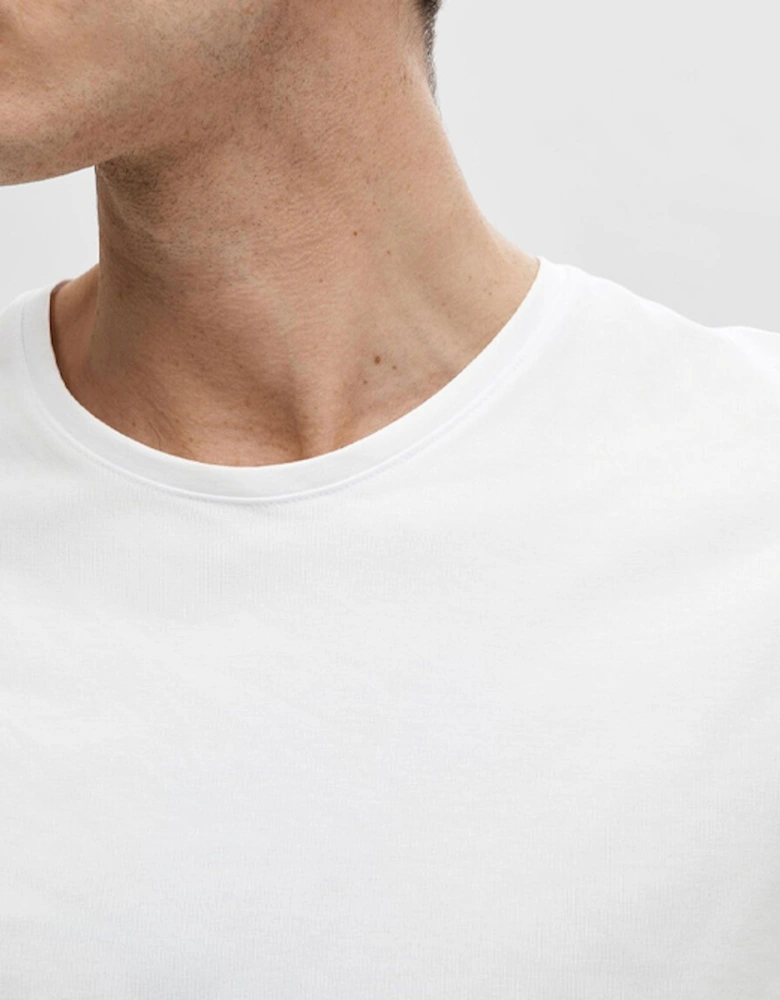 Homme Newpima Short Sleeve O-Neck Tee Bright White