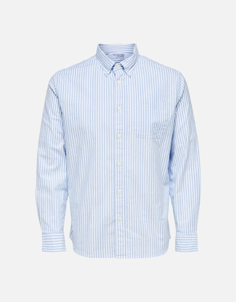 Homme Regrick-Ox Long Sleeve Shirt Skyway Stripes