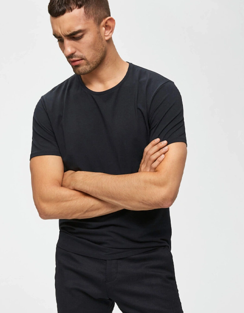 Homme Newpima Short Sleeve O-Neck Tee Black