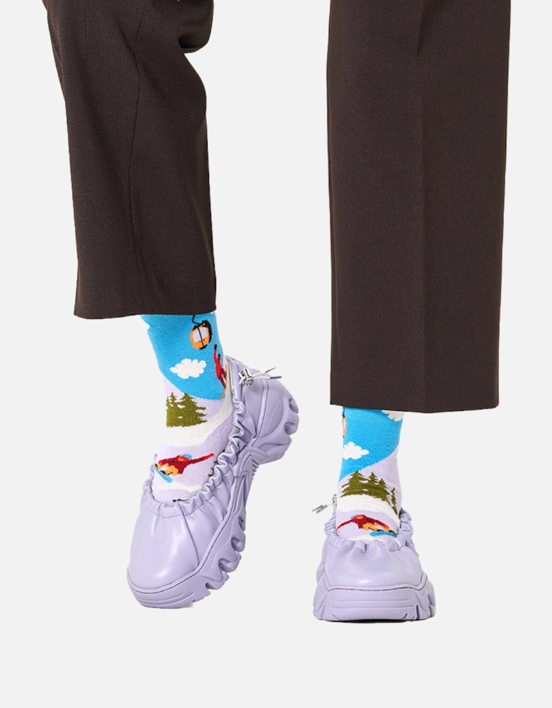 Snowboard Socks, Blue