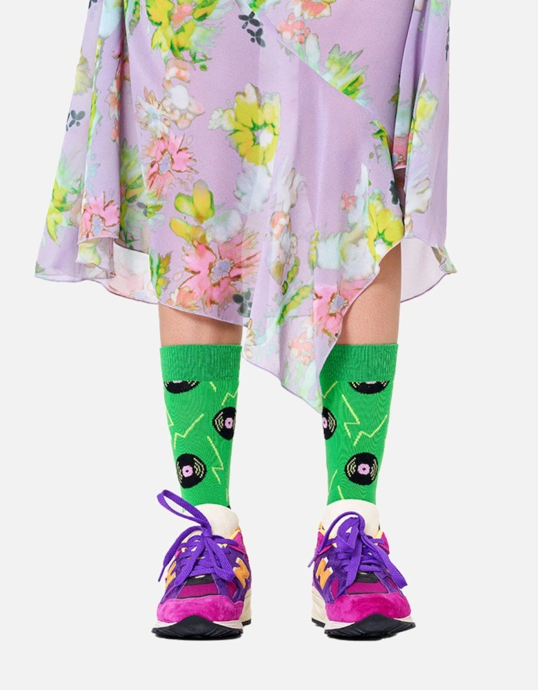 Vinyl Socks, Green