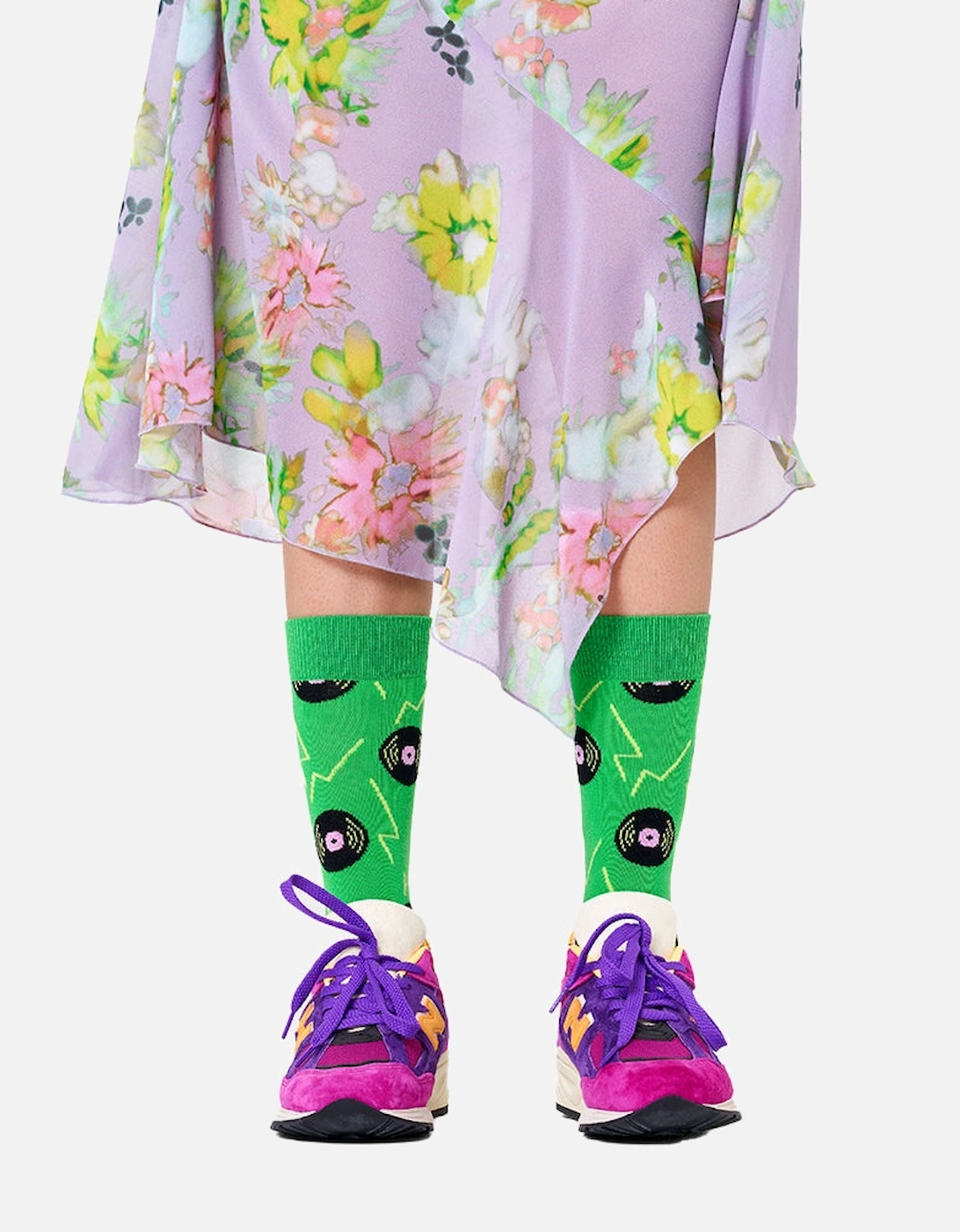 Vinyl Socks, Green