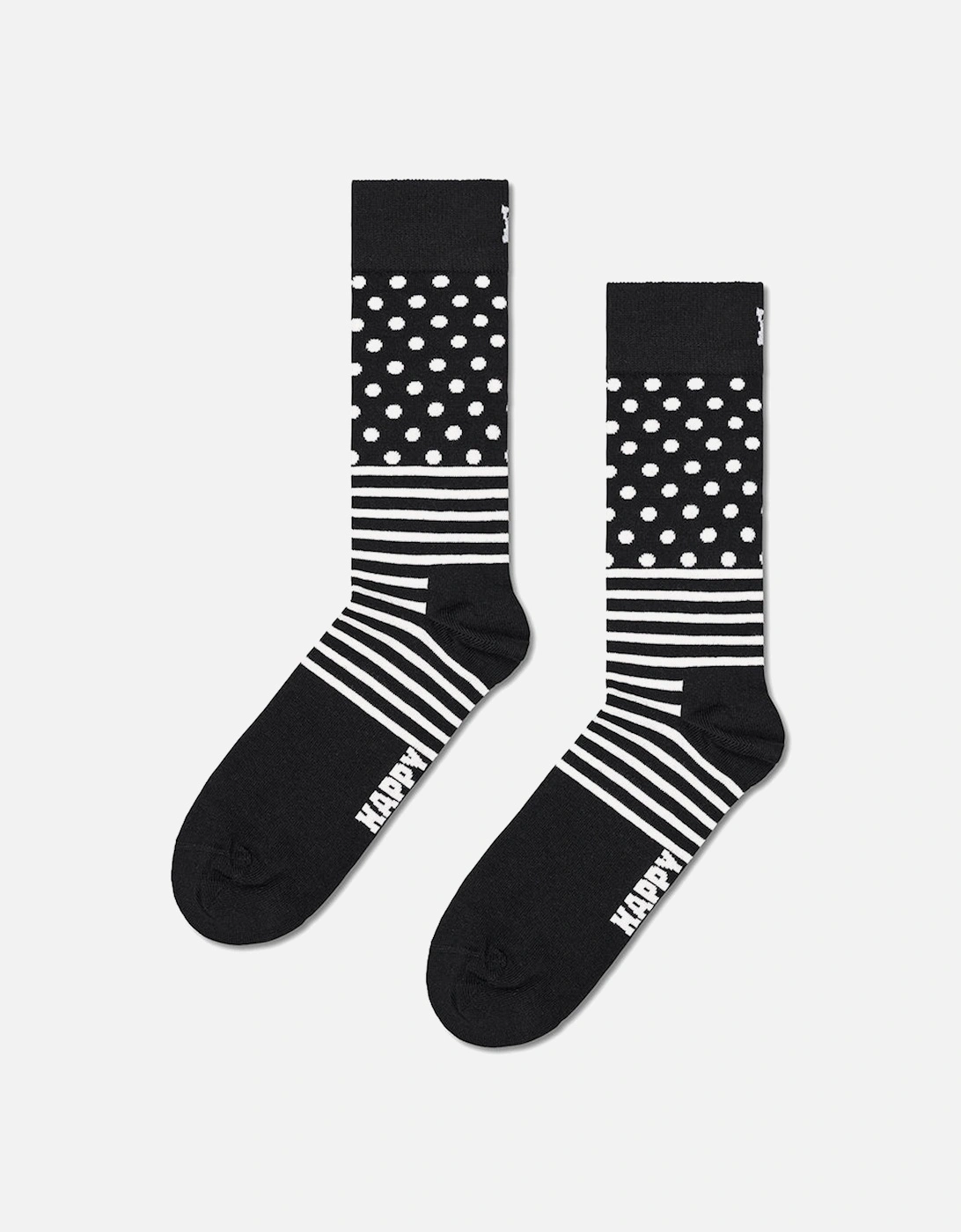 4-Pack Classic Socks Gift Set, Black/White