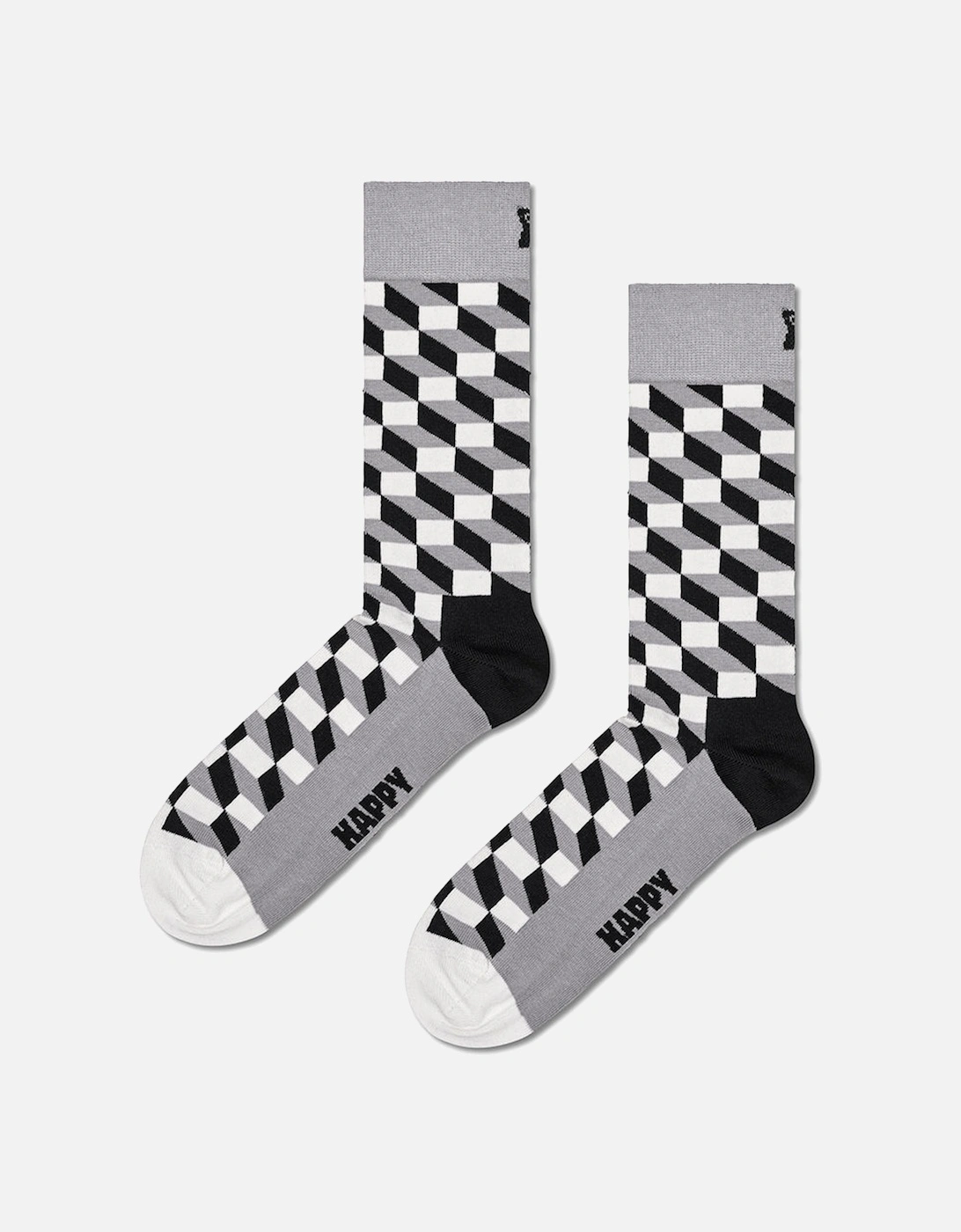 4-Pack Classic Socks Gift Set, Black/White