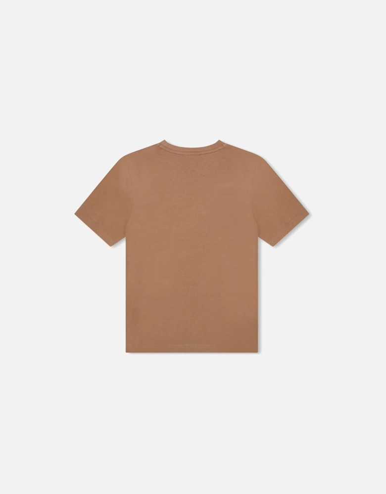 BOSS BEIGE REPEAT LOGO T SHIRT J51200