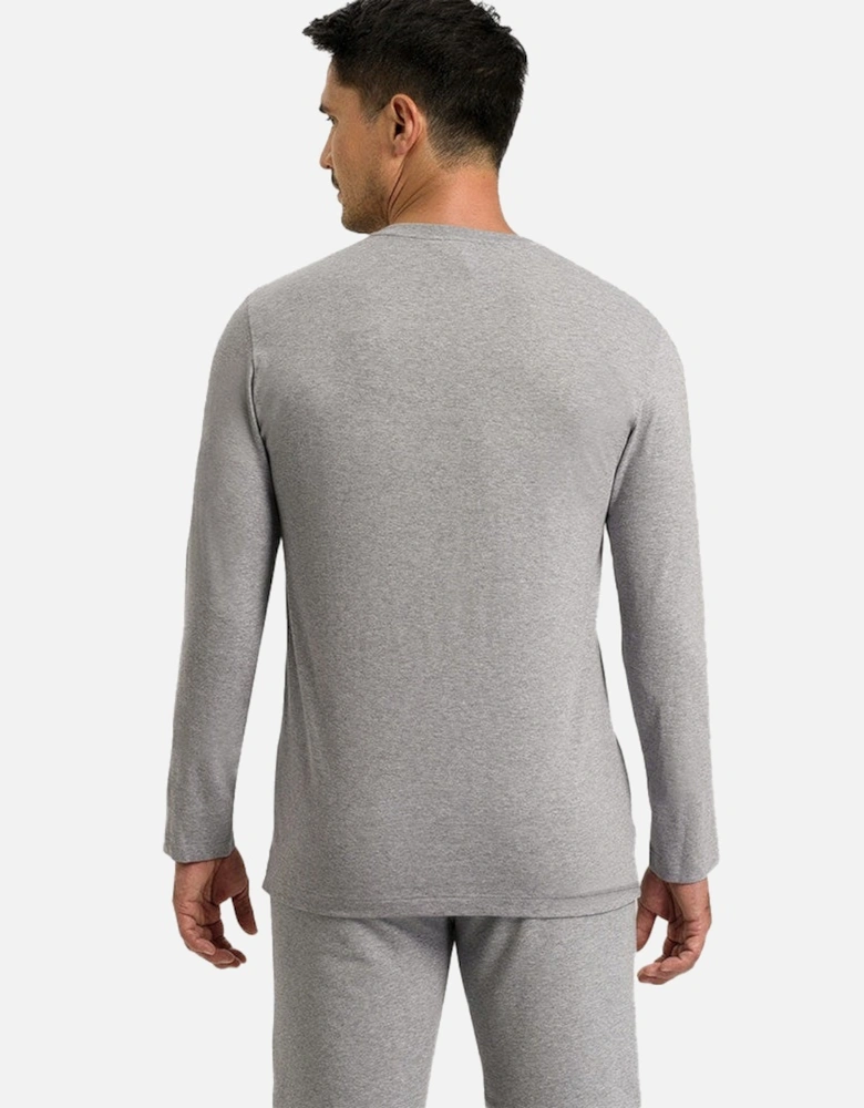 Living Long Sleeved Shirt, Grey Melange