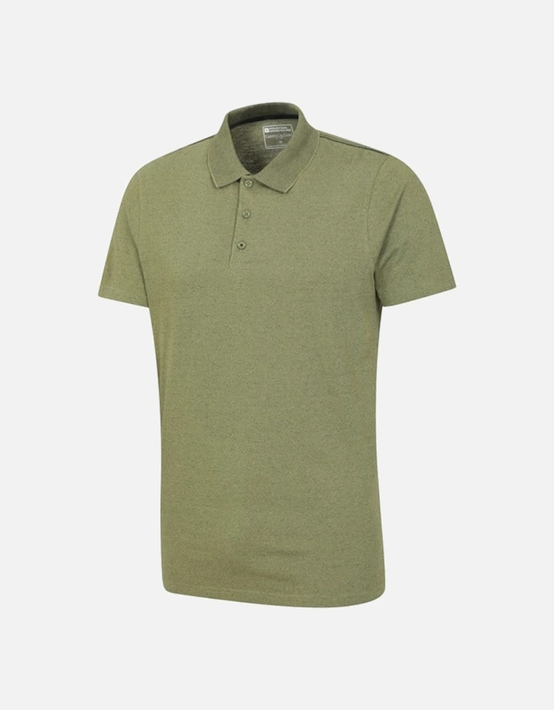 Mens Cordyline Textured Polo Shirt