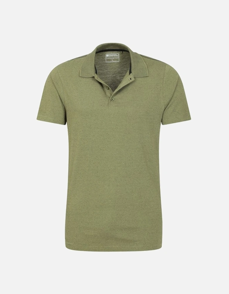 Mens Cordyline Textured Polo Shirt