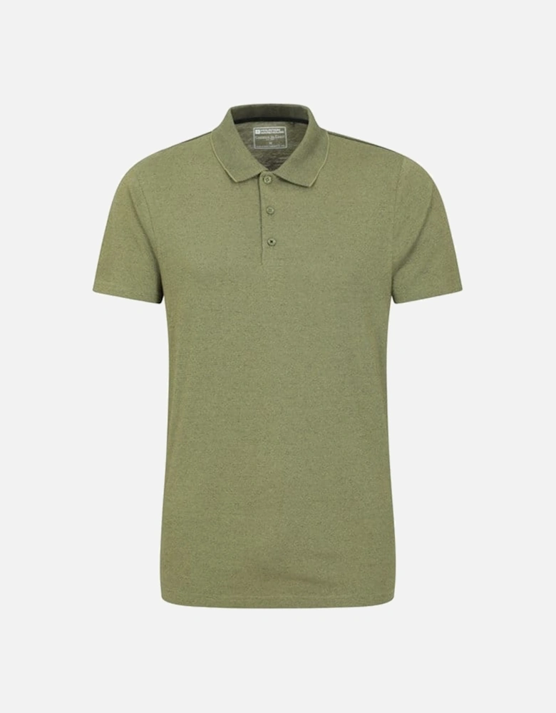 Mens Cordyline Textured Polo Shirt