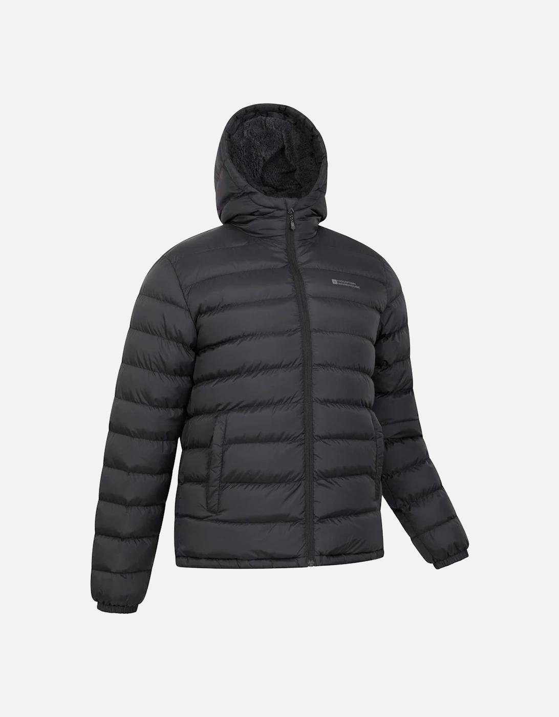 Mens Seasons Faux Fur Lined Padded Jacket