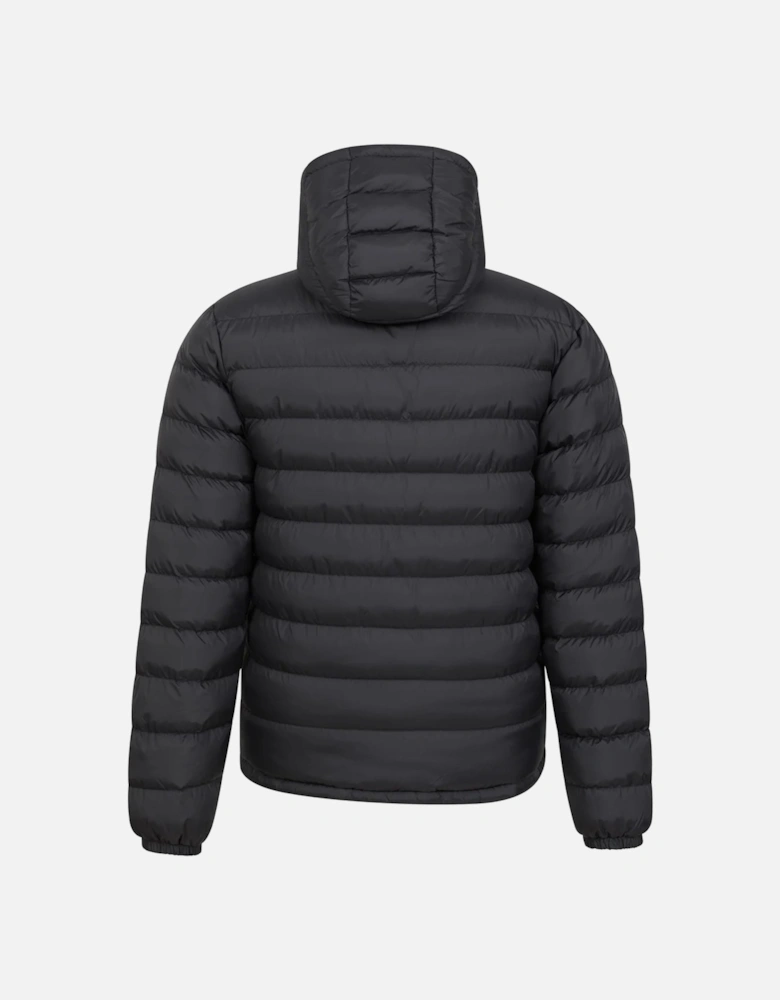Mens Seasons Faux Fur Lined Padded Jacket
