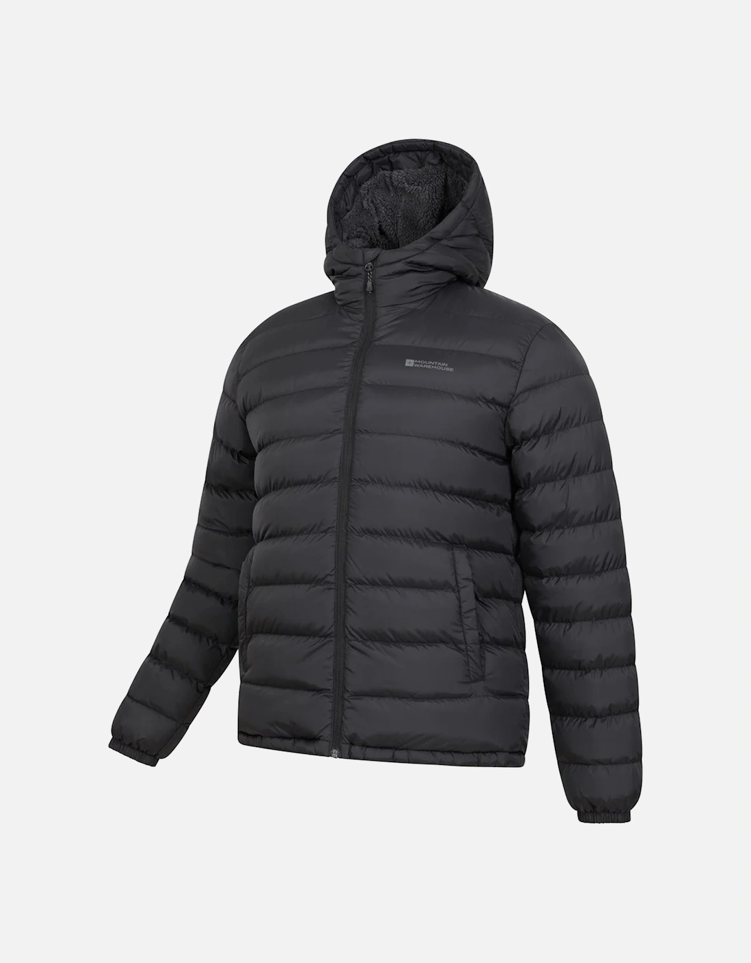 Mens Seasons Faux Fur Lined Padded Jacket