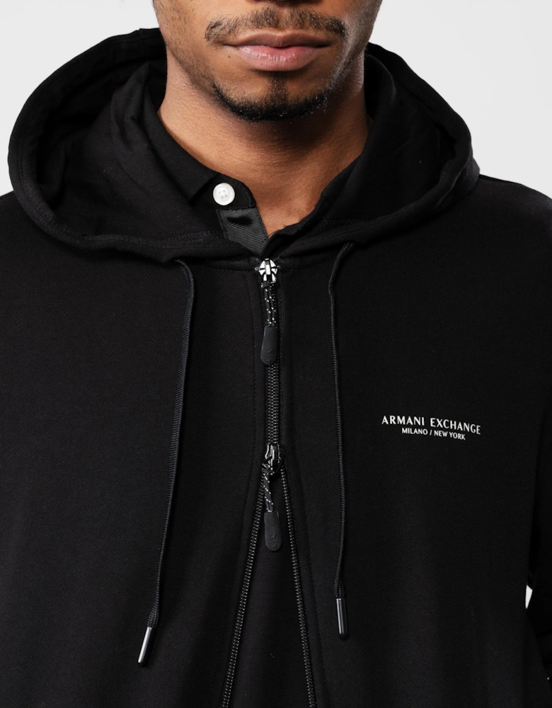 Mens Milano/New York Zip Up Hoodie