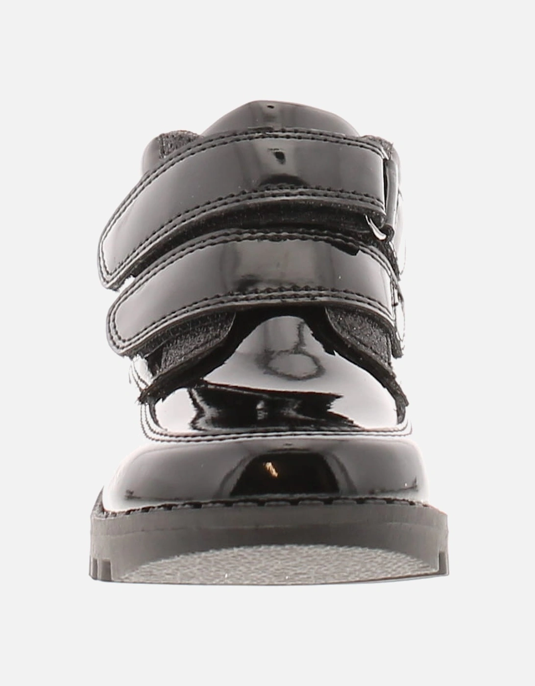 Girls Ankle Boots Infants Cassia Butterfly black UK Size