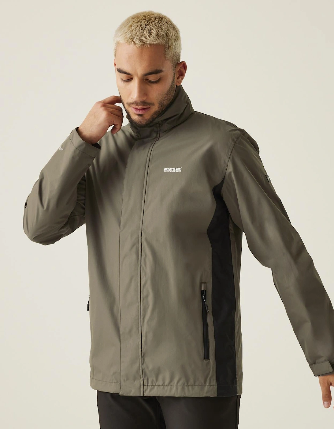 Mens Matt Waterproof Jacket, 2 of 1