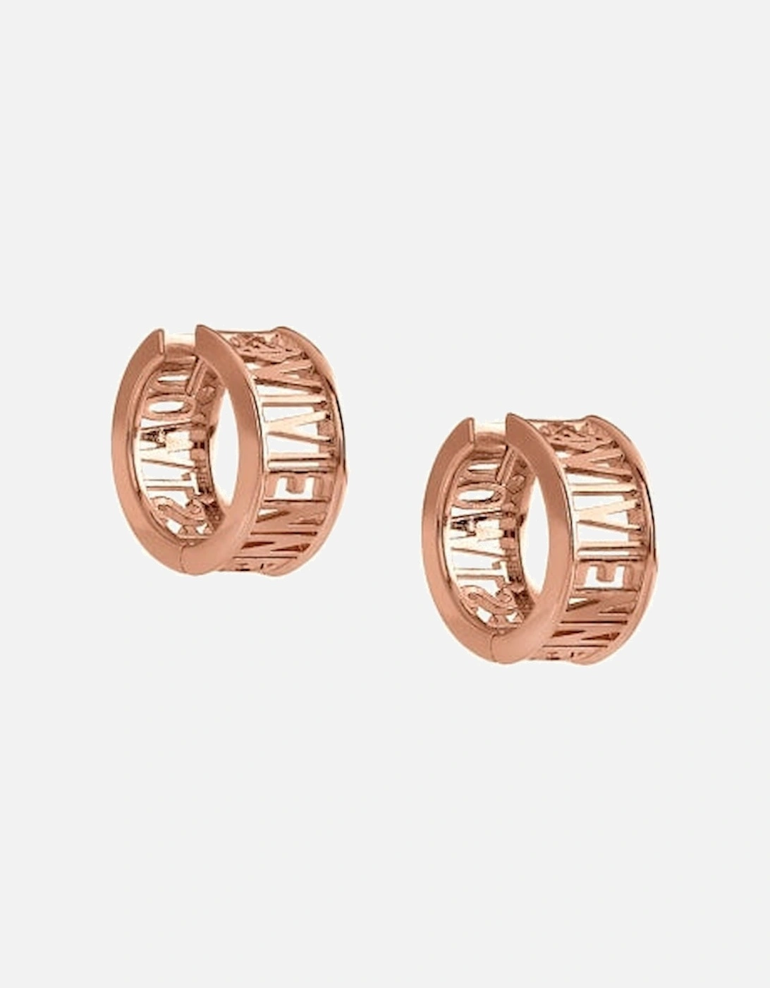 Women's Vivienne Westwood Westminister Earrings - Pink/Gold - Rose Gold - Size: NS