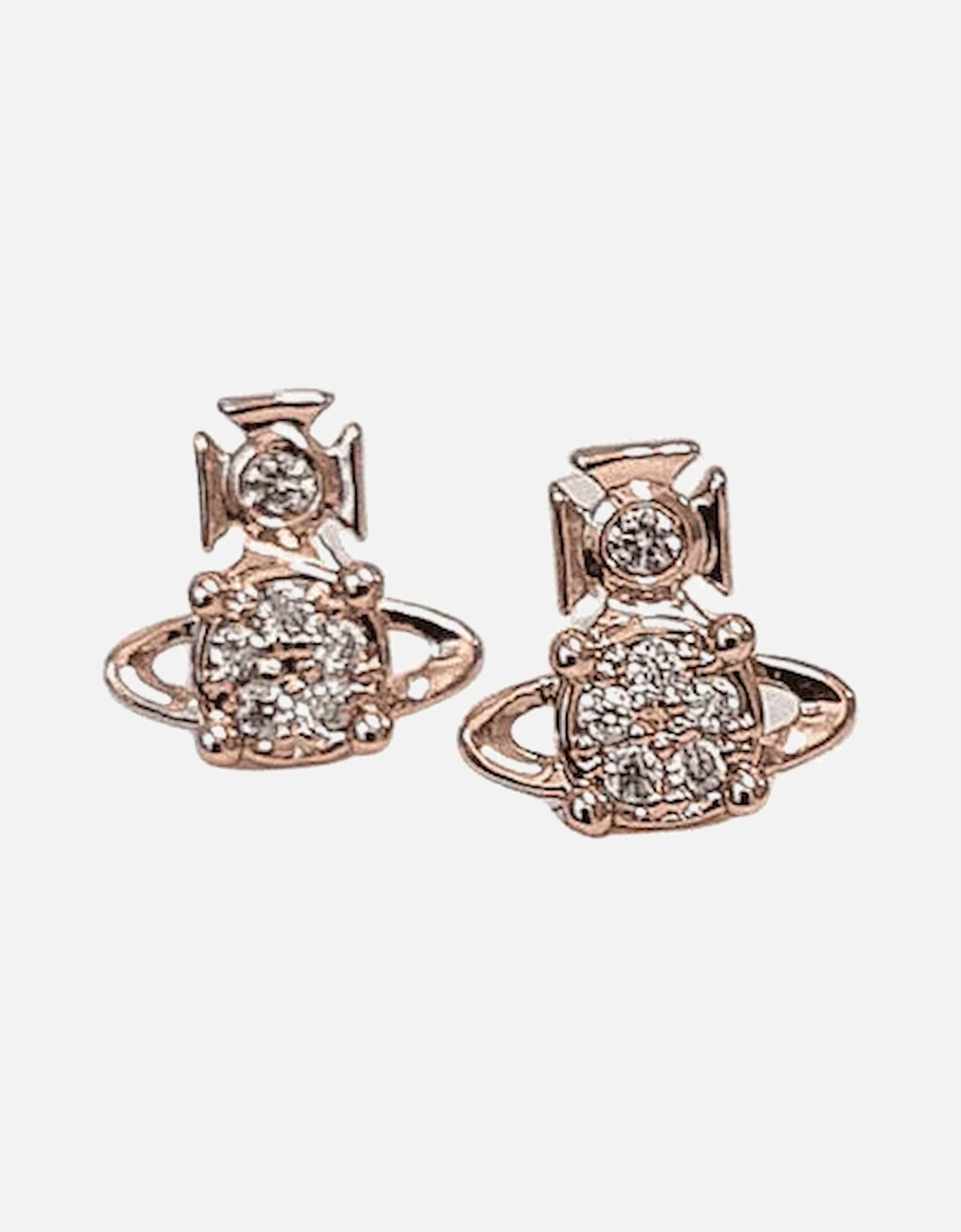 Vivienne Westwood Men's Brandita stud earrings - Rose Gold - Size: NS