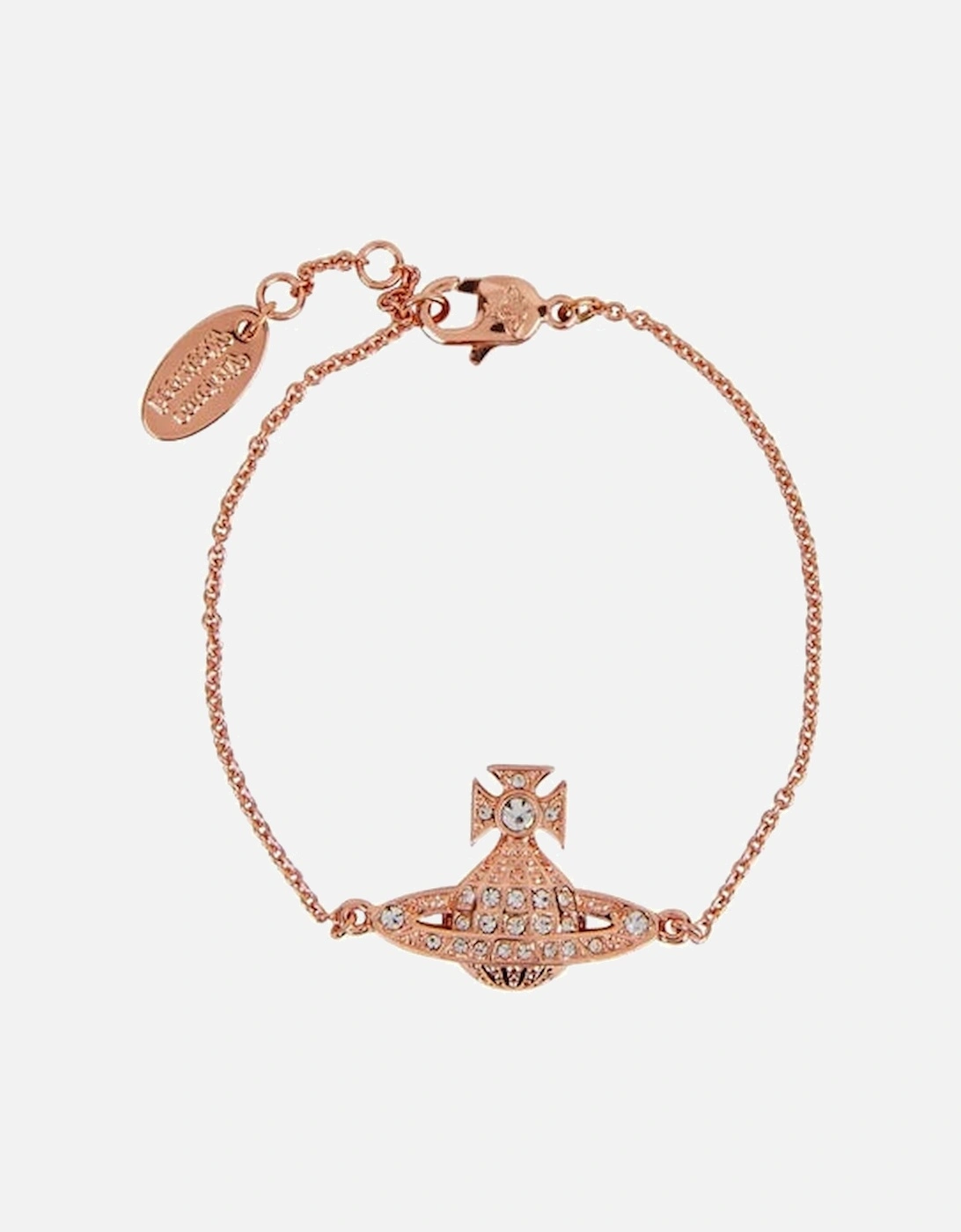 Vivienne Westwood Men's Minnie bas relief bracelet - Rose Gold - Size: NS