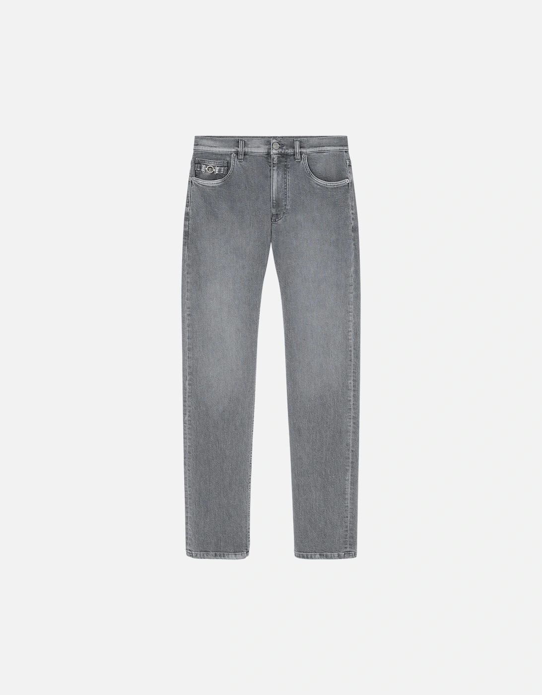 Biggie Washed Denim Jeans Grey, 6 of 5