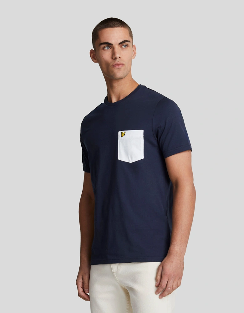 Contrast Pocket T-Shirt