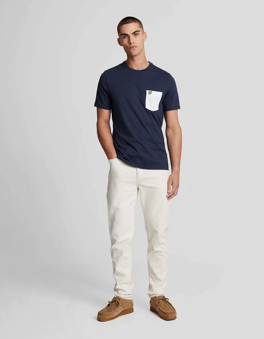 Contrast Pocket T-Shirt