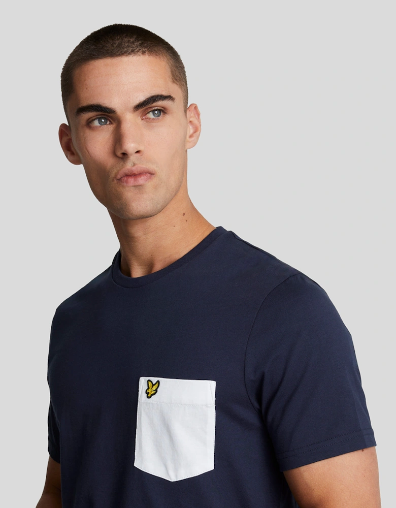 Contrast Pocket T-Shirt