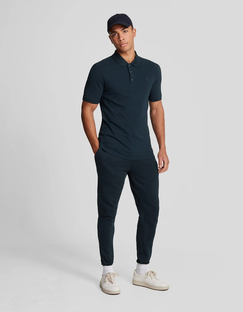 Tonal Eagle Polo Shirt