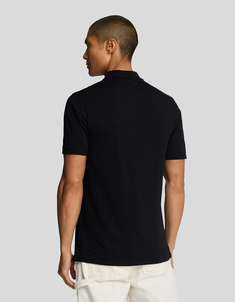 Tonal Eagle Polo Shirt