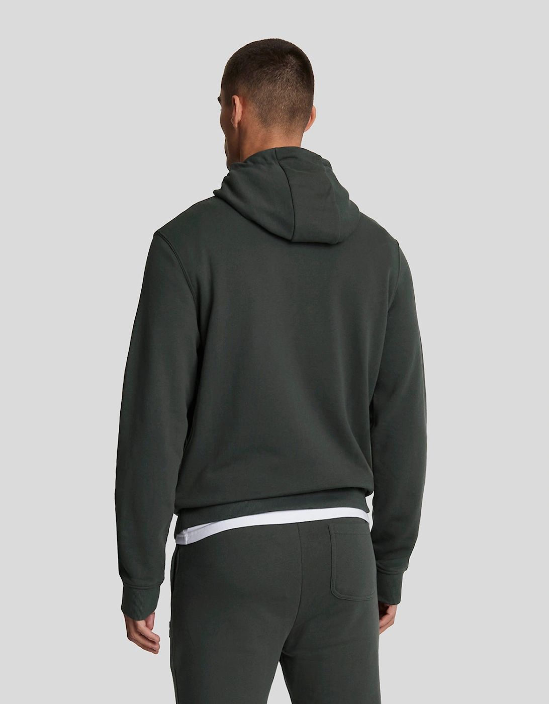 Tonal Eagle Pullover Hoodie