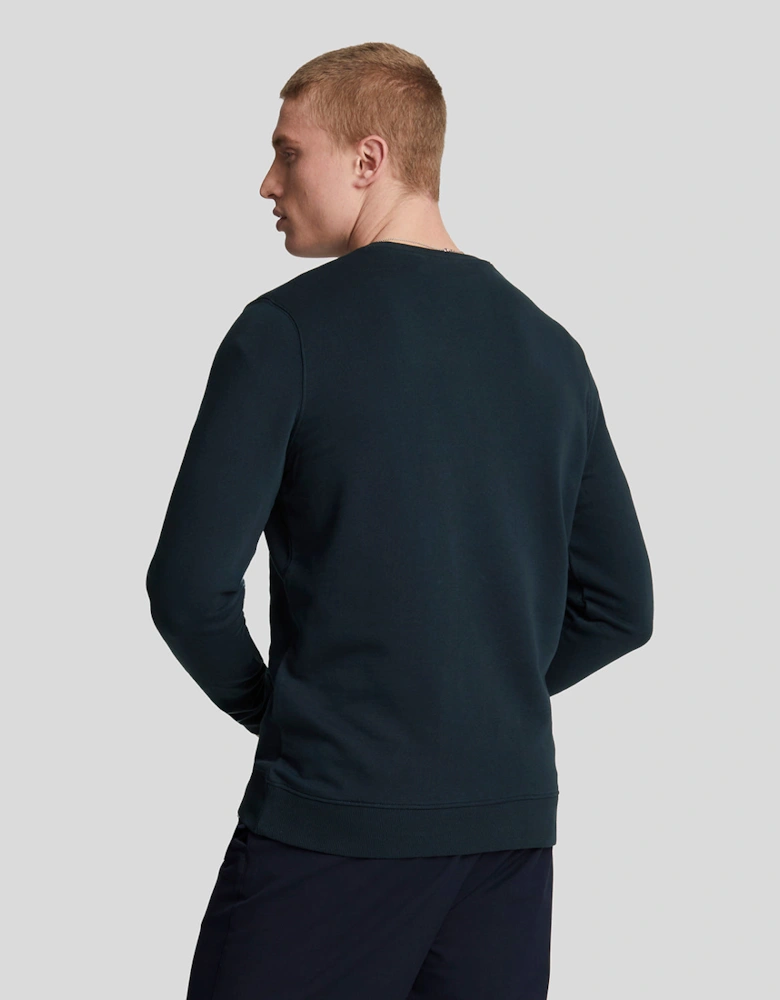 Tonal Eagle Crew Neck Sweatshirt