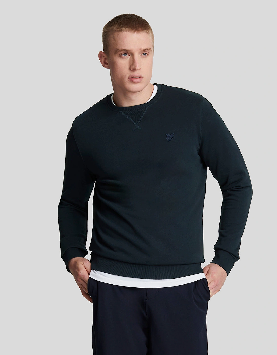 Tonal Eagle Crew Neck Sweatshirt, 6 of 5