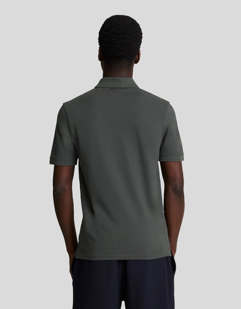 Tonal Eagle Polo Shirt