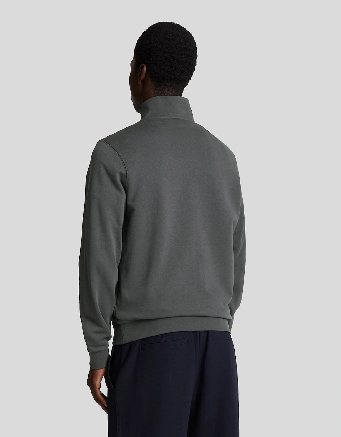 Tonal Eagle 1/4 Zip Sweatshirt