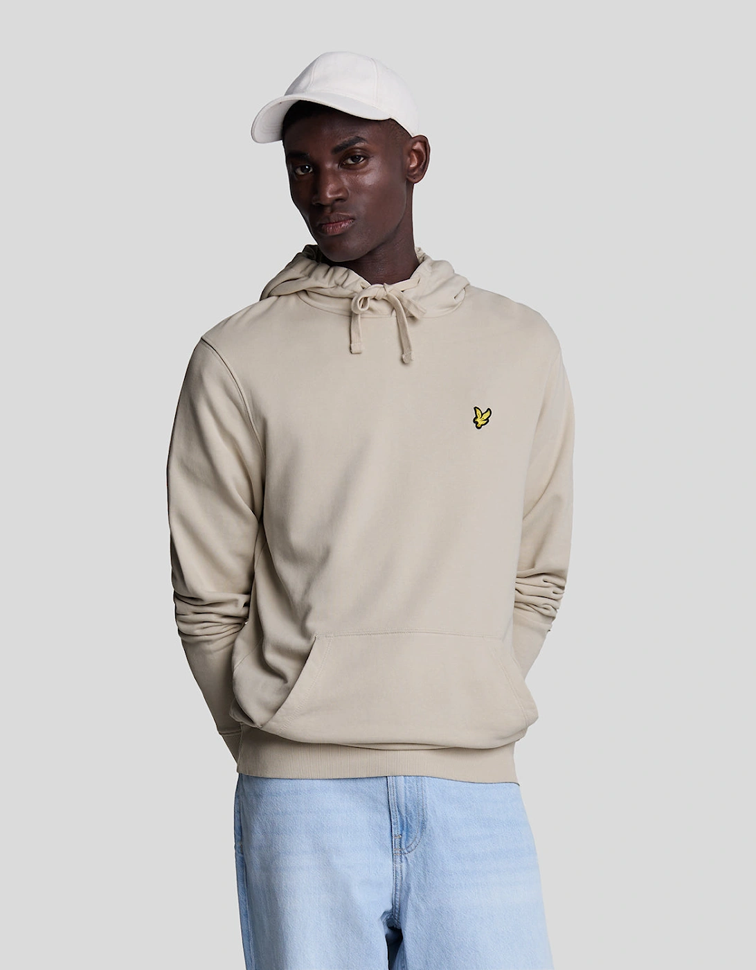 Lyle And Scott Men's Tan Pullover Hoodie - : Regular/36 S