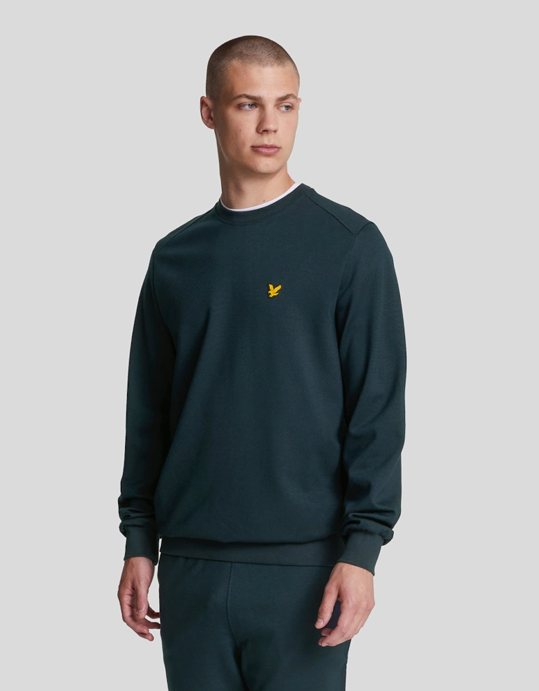 Sports Crew Neck Fly Fleece Sweatshirt