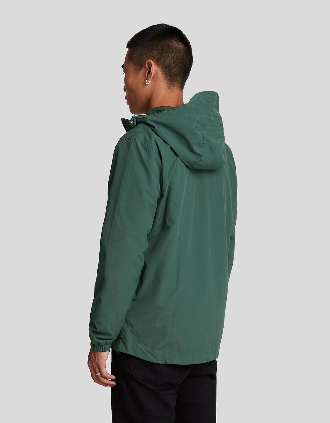 Zip Through Hooded Jacket