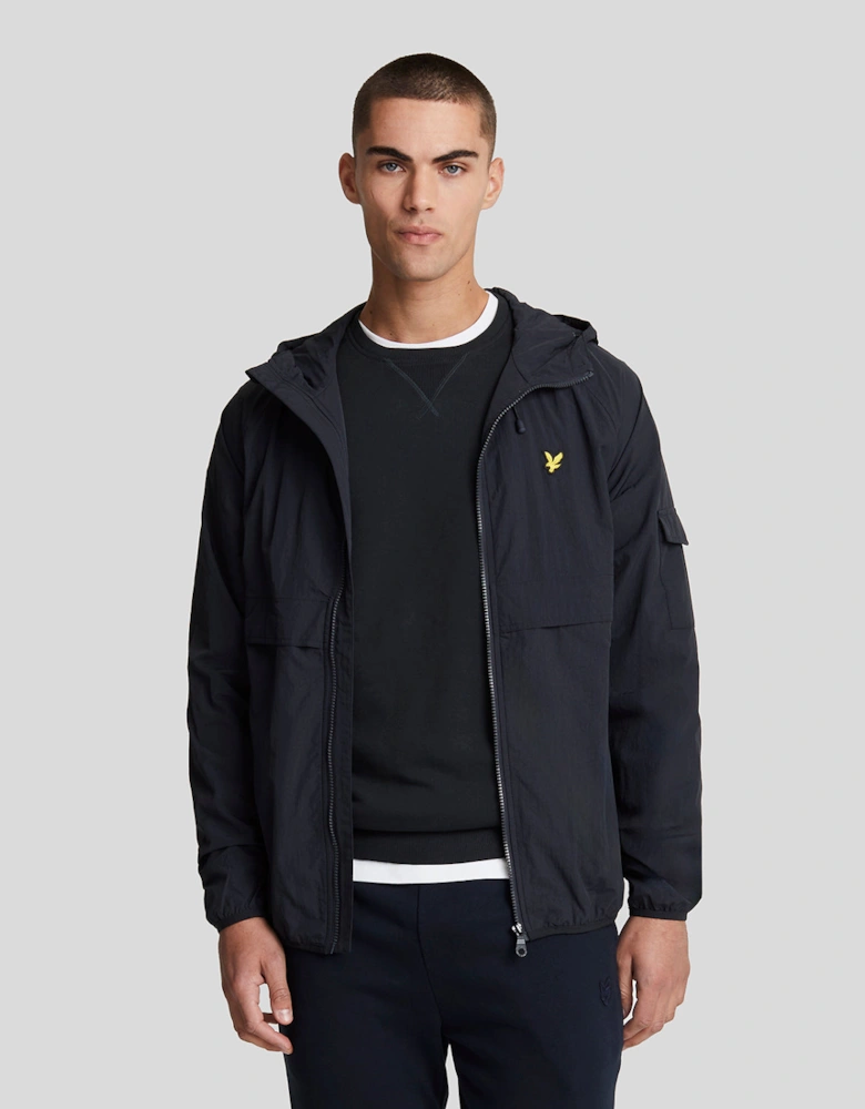 Hooded Windbreaker Jacket