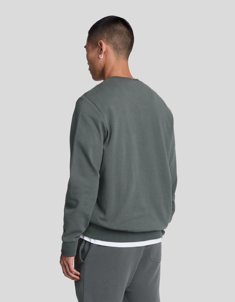 Interlock Crew Neck Sweatshirt