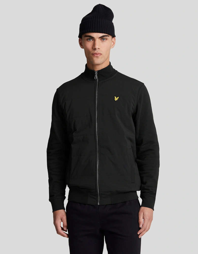 Hybrid Baffled Track Jacket