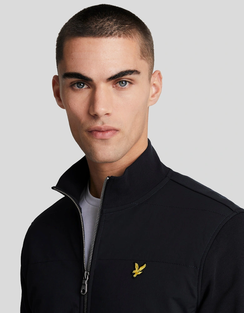 Hybrid Baffled Track Jacket