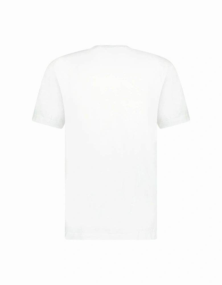 Pixel Red Heart Logo T-Shirt White