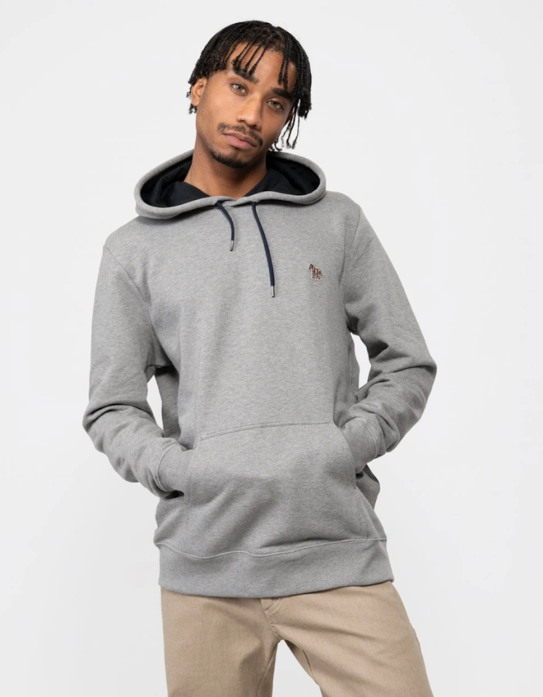 PS Mens Regular Fit Cotton Zebra Logo Hoodie