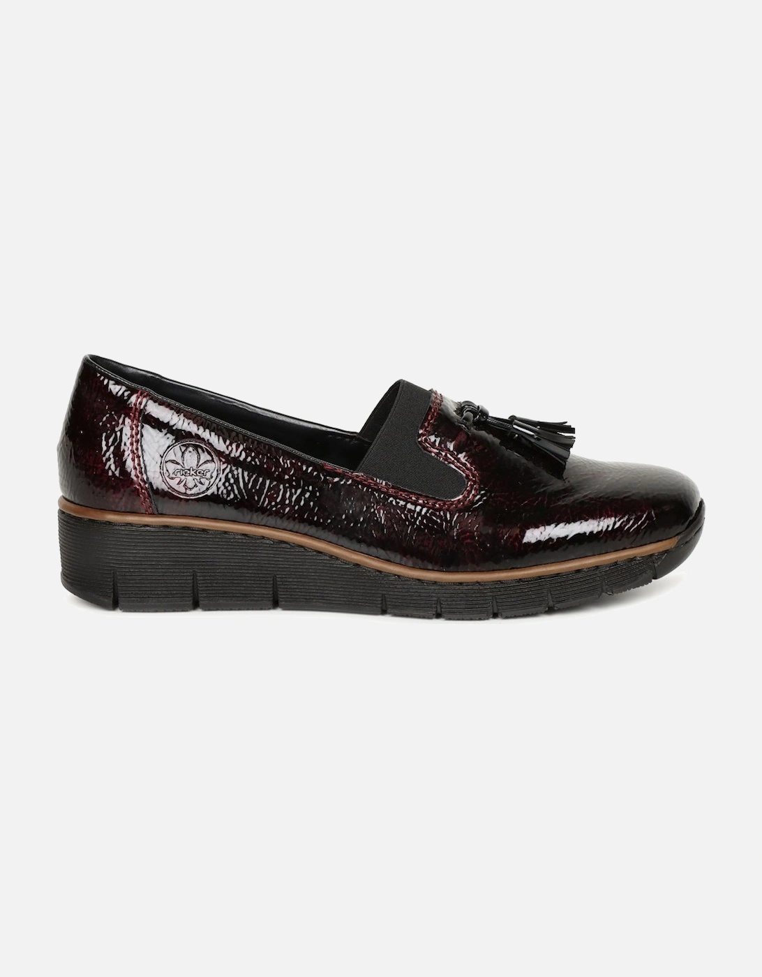 Gleam Womens Tassel Loafers