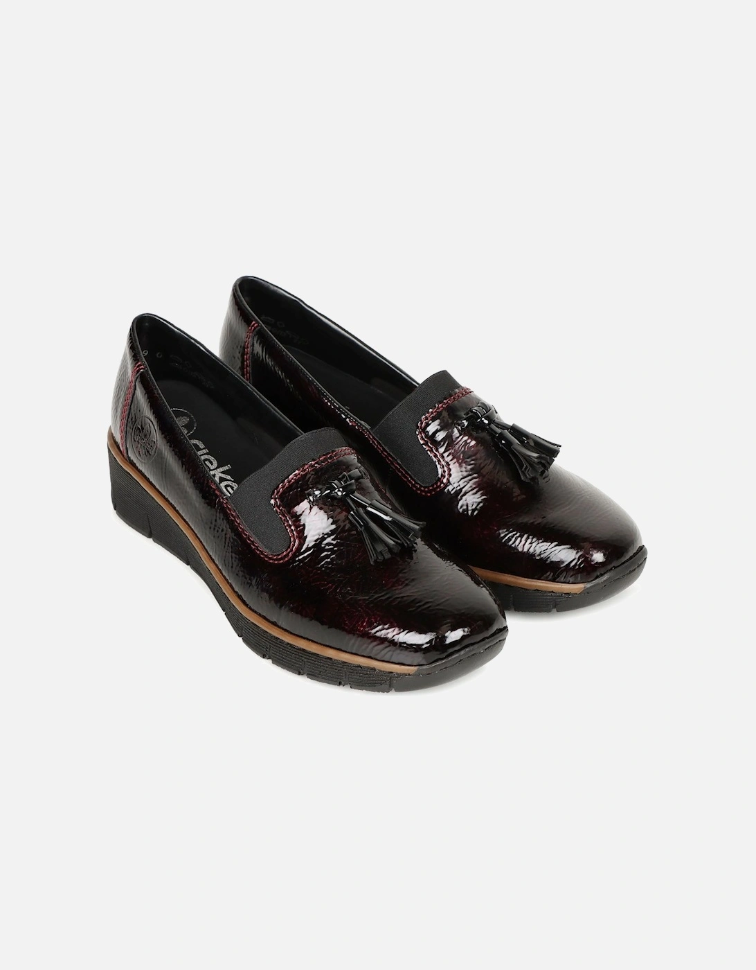 Gleam Womens Tassel Loafers