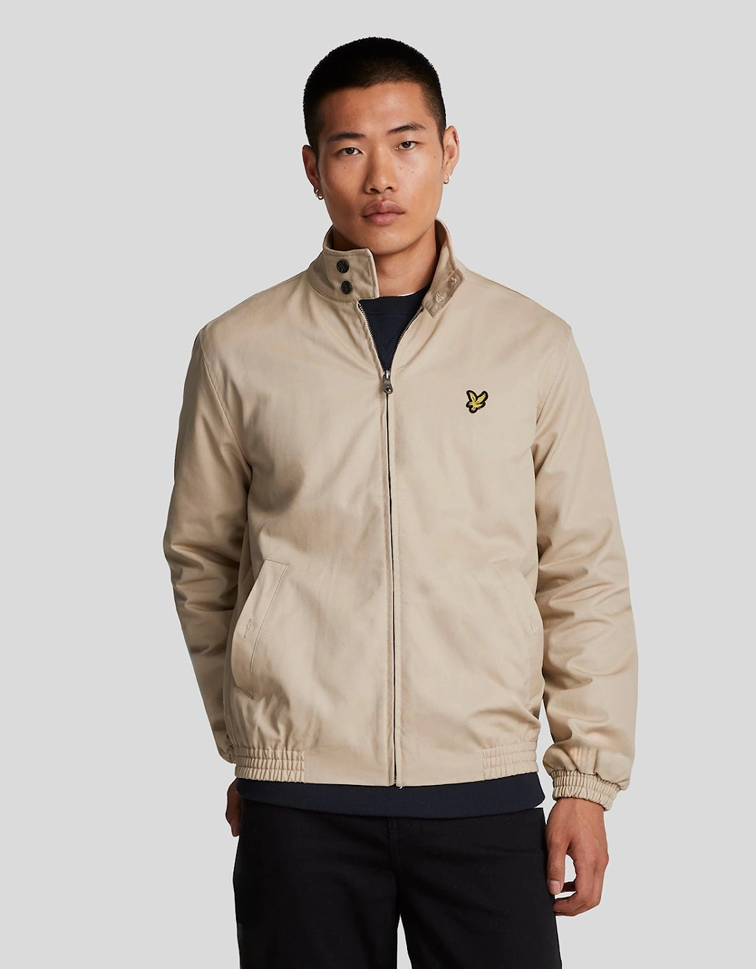 Lyle And Scott Men's Tan Harrington Jacket - - : 44/Regular Xxl
