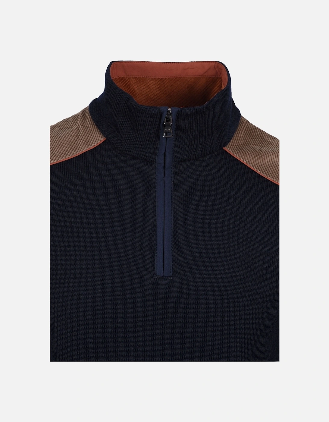 Paul And Shark Half Zip Knitwear Navy