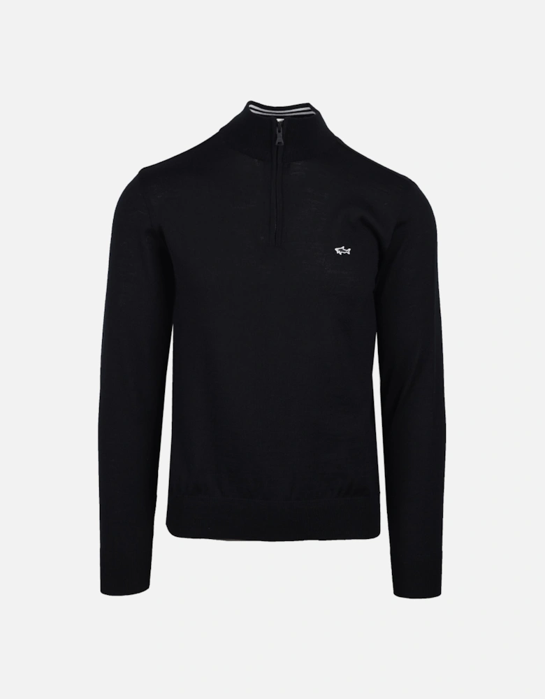 Paul And Shark Half Zip Knitwear Black 14311148